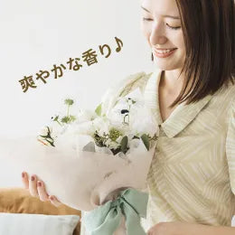 本物のお花の香りを演出
