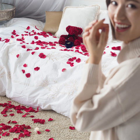 365輪のバラ製テディベア　ローズベア 誕生日・プロポーズは365輪のバラ製テディベア ローズベア MERIA ROOM