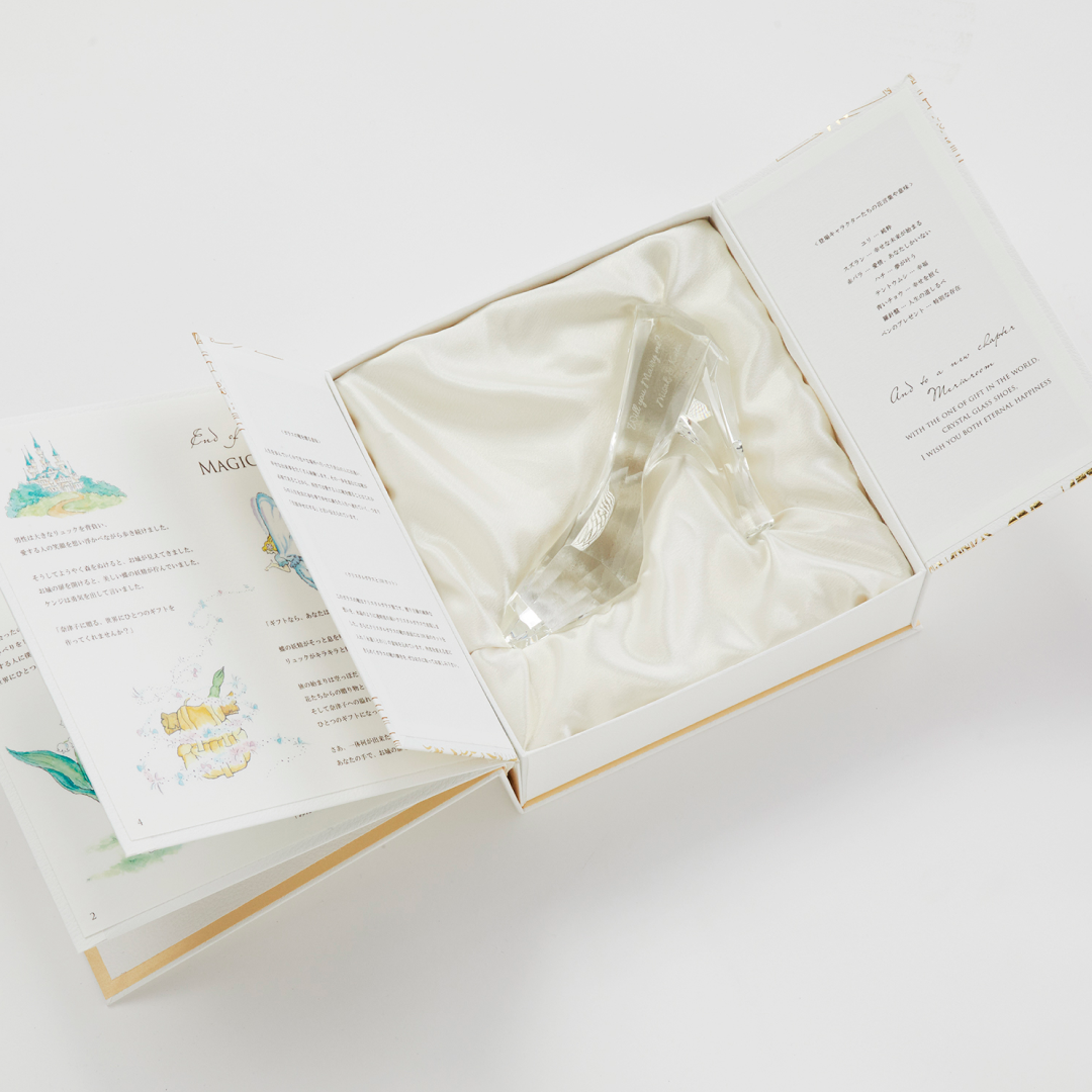 プロポーズは永遠に輝くシンデレラのガラスの靴 プリンセスクリスタル プロポーズは永遠に輝くシンデレラのガラスの靴 プリンセスクリスタル