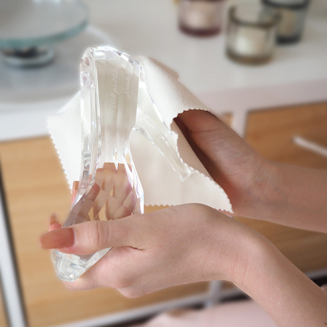 プロポーズは永遠に輝くシンデレラのガラスの靴 プリンセスクリスタル