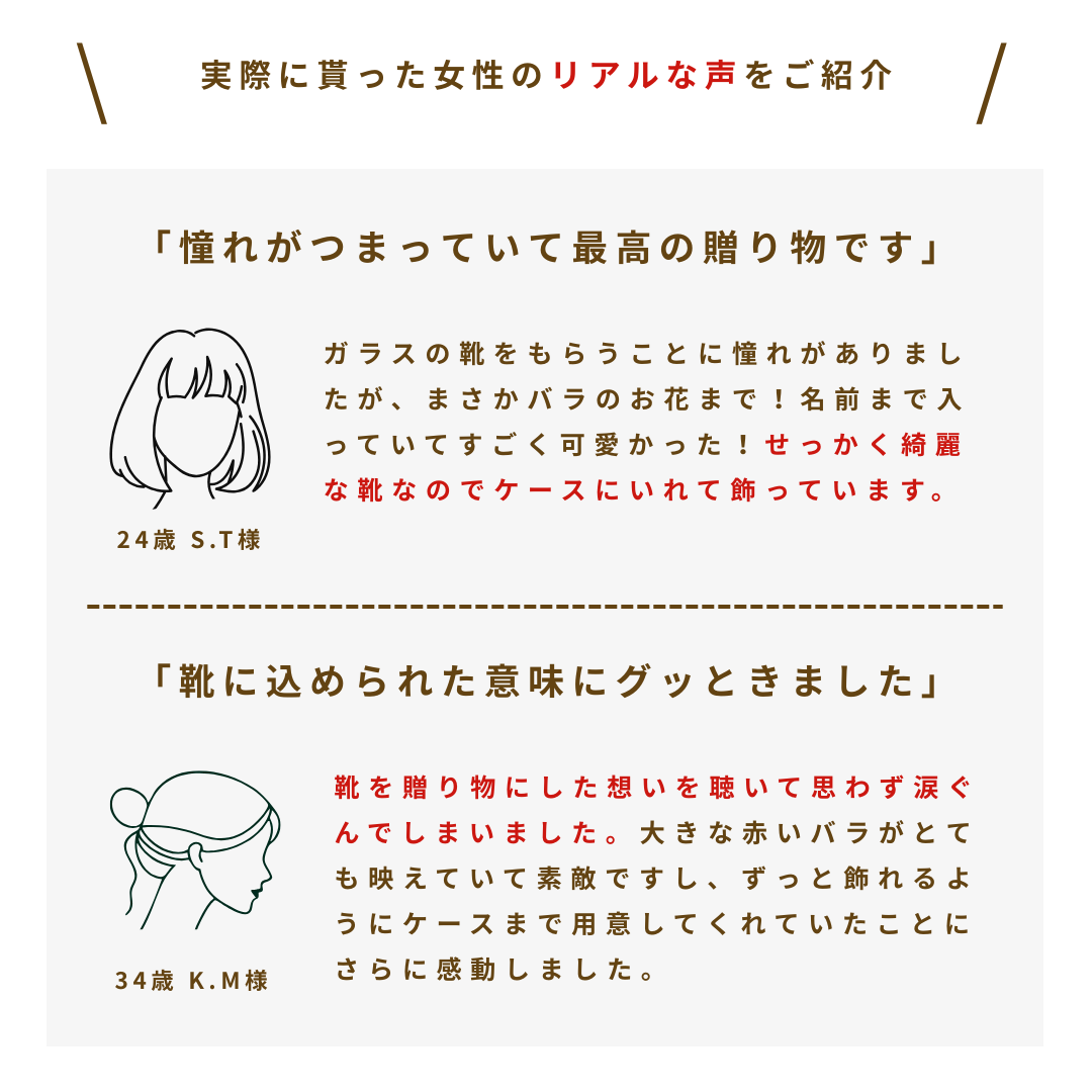 シンデレラのガラスの靴　プリンセスローズ