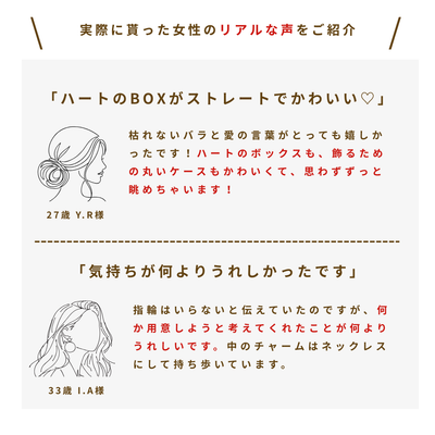 《指輪なしで箱パカできる》プロポーズボックス　ブルー(赤バラ)