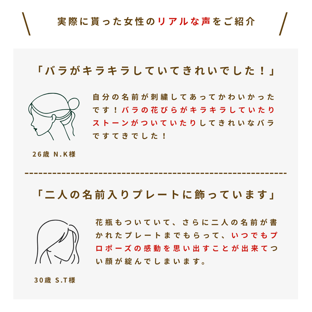 《限定》1本の赤バラと花瓶セット ホワイトボックス