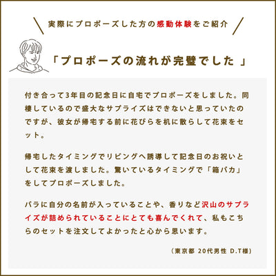 《バラの花束人気No.1》12本の赤バラ花束とガラス花瓶セット ‐full custom‐