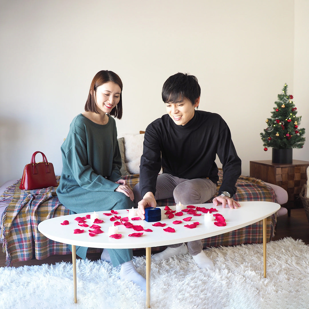 部屋プロポーズなら、ミニマム演出で可愛く感動をプラス♪