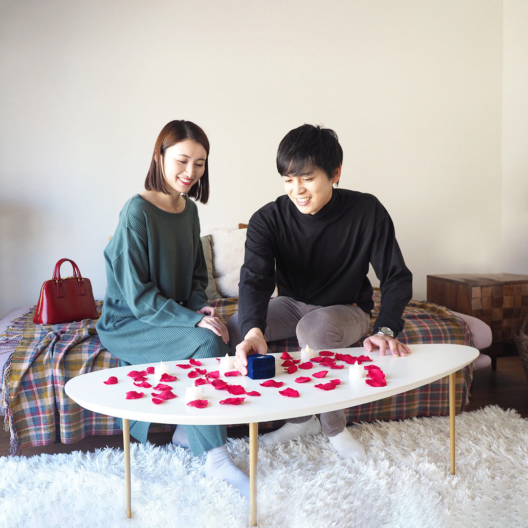 部屋プロポーズなら、ミニマム演出で可愛く感動をプラス♪