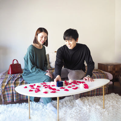 部屋プロポーズなら、ミニマム演出で可愛く感動をプラス♪