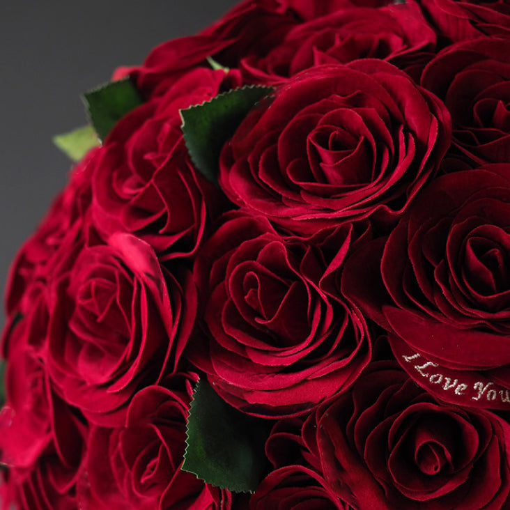 天然石の花束50本