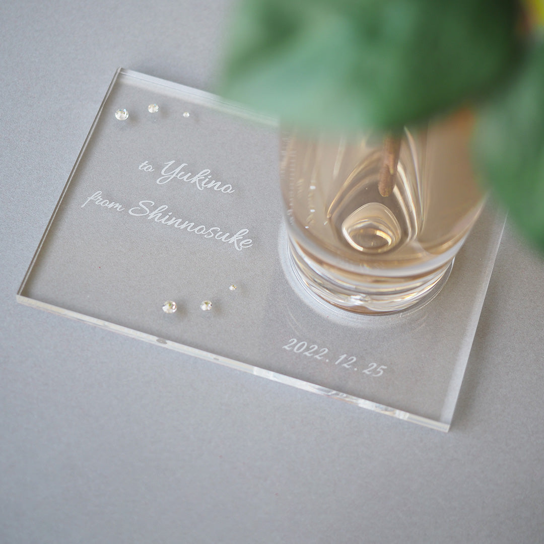 雪乃  アクリル刻印 オーダー レザークラフト 雪乃 アクリル刻印 オーダー レザークラフト レザーワークス(株式会社