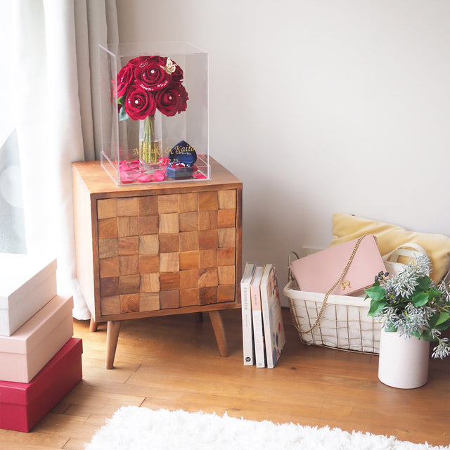 埃を防ぎ、どんな部屋にも馴染むシンプルデザインが喜ばれています