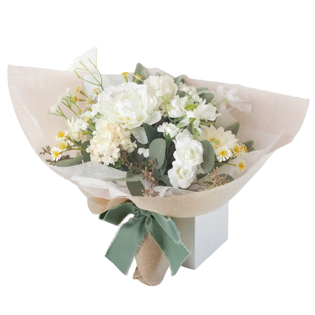 ホワイトダズンブーケ